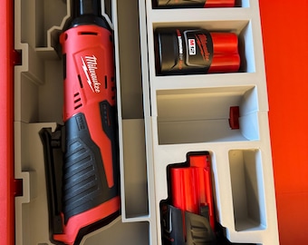 M12 Cordless 3/8 in. Ratchet Packout Insert Organizer
