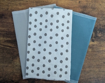 Toallas de papel reutilizables de tamaño medio - Juego de 12