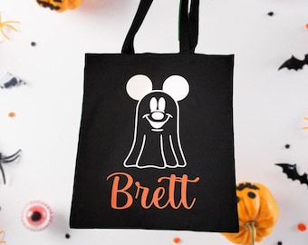 Bolsa de caramelo personalizada Trick or Treat / Orejas de ratón / Bolsa de regalo Ghost Trick or Treat