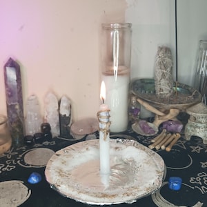 Clearing blockage ritual or cleansing ritual