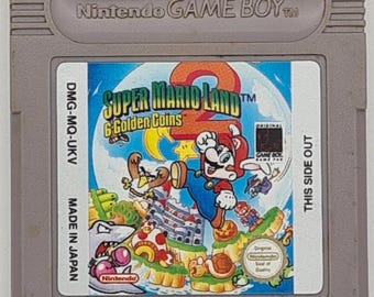 巨大スーパーマリオランド2ゲームボーイカートリッジ、ホロ