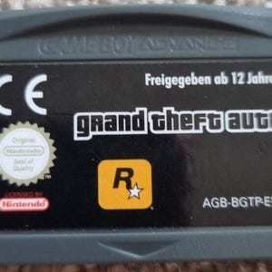 Grand Theft Auto Gba - Etsy