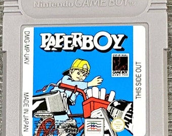 ペーパーボーイ 1990 | 任天堂ゲームボーイ | オリジナルビデオゲーム