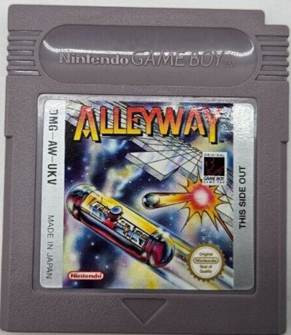 Vintage 1990 Alleyway Gameboy Game Boy Nintendo Retro Genuine Video Game Cartridge - Fully Tested & Fully Working Cart Only