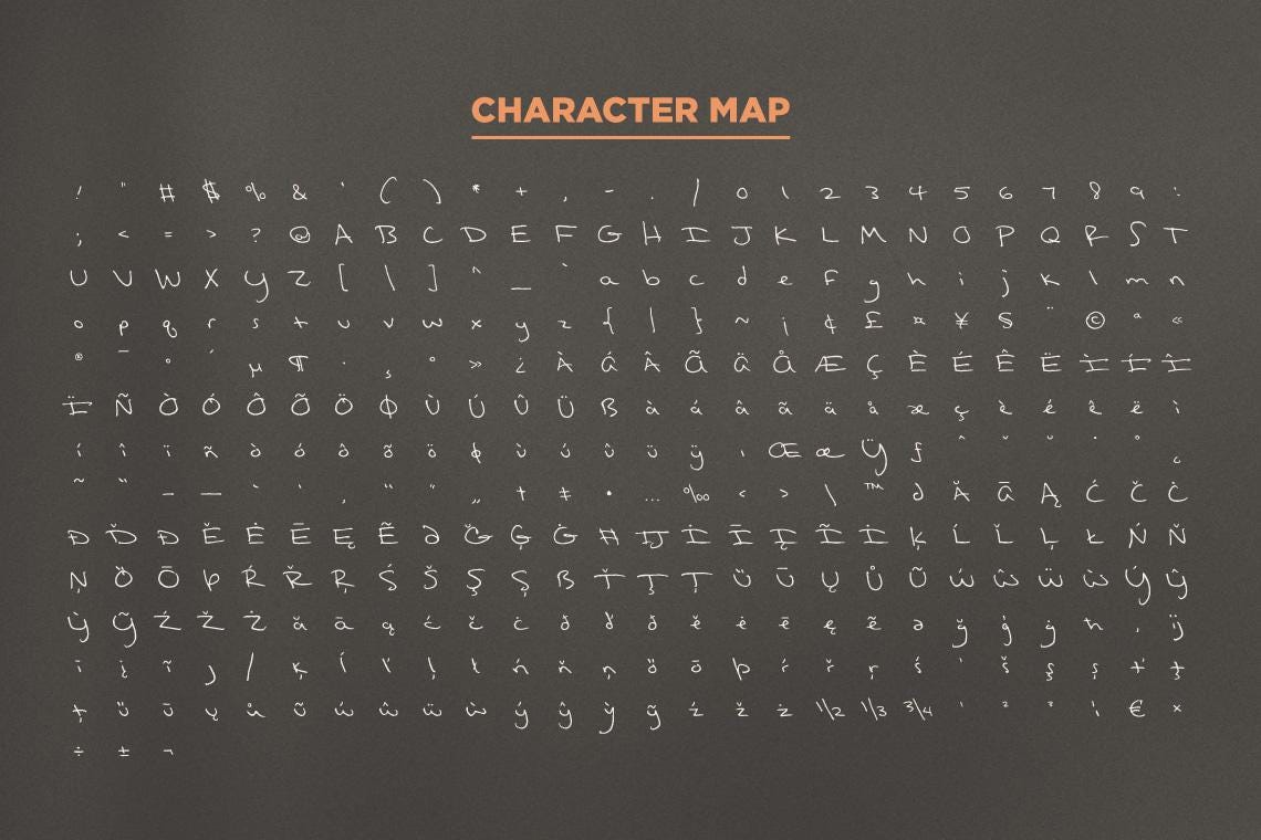 Manuscript 4x Variants Font Handwriting Taylor Font Tortured Poets Font ...