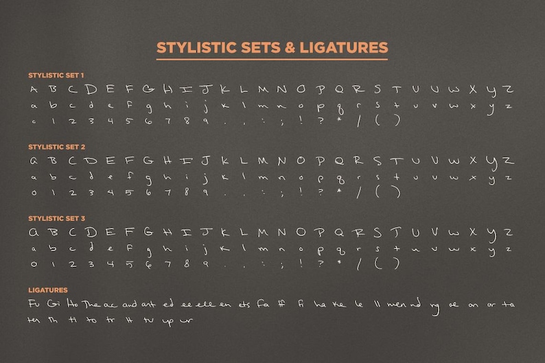 Manuscript 4x Variants Font Handwriting Taylor Font Tortured Poets Font ...