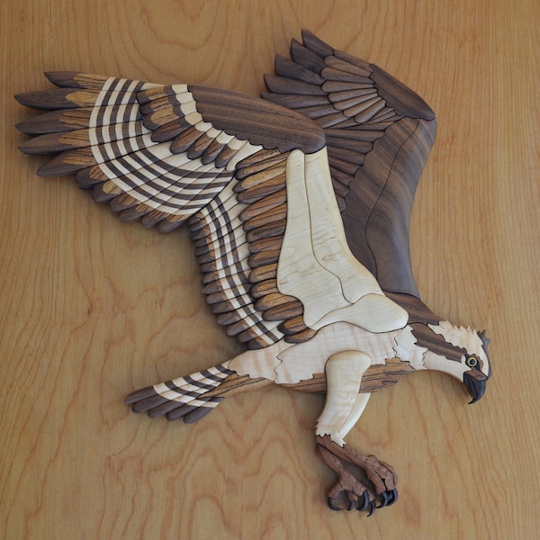 Osprey Intarsia Art