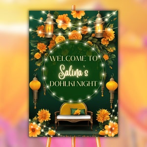 Mehendi Sign For Groom Mehndi Party Sign Mehndi Ki Raat Board Mendhi Wedding Sign Green Mehndi Floral Sign Groom Bride Mehndi Welcome Sign