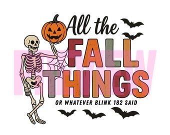 All the Fall Things PNG Transfer