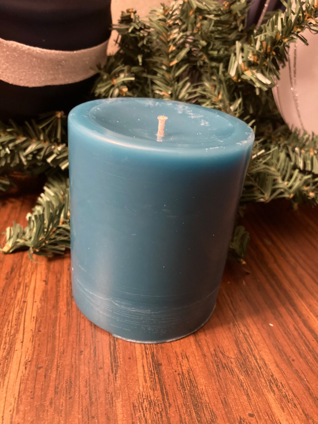 3x3in Unscented Paraffin Wax Pillar Candle Etsy