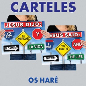 Carteles para Evangelizar de 24"x18" inches
