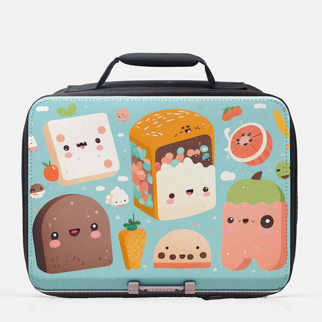Kawaii Lunch Box for Kids Lunch Tote Insulated Preschool Lunch Box