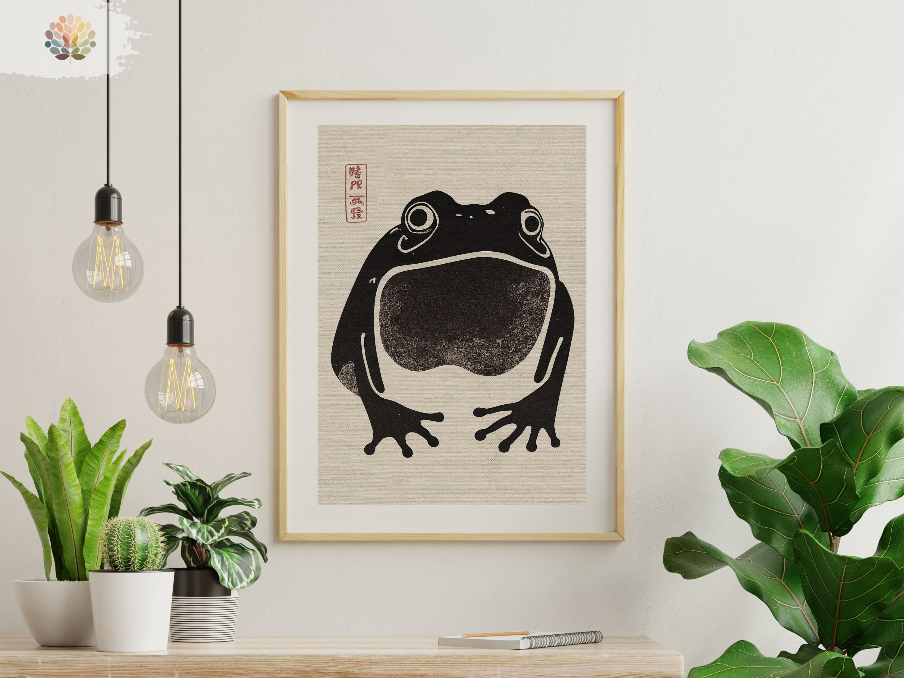 Hoji Frog Instant Download Frog Prints Japanese Prints Vintage Art ...