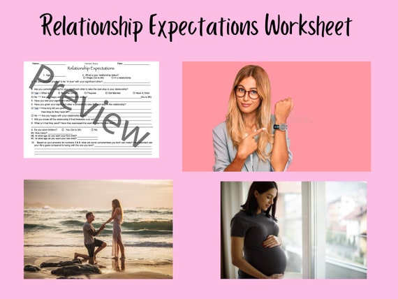 Printable Relationship Expectations Worksheet