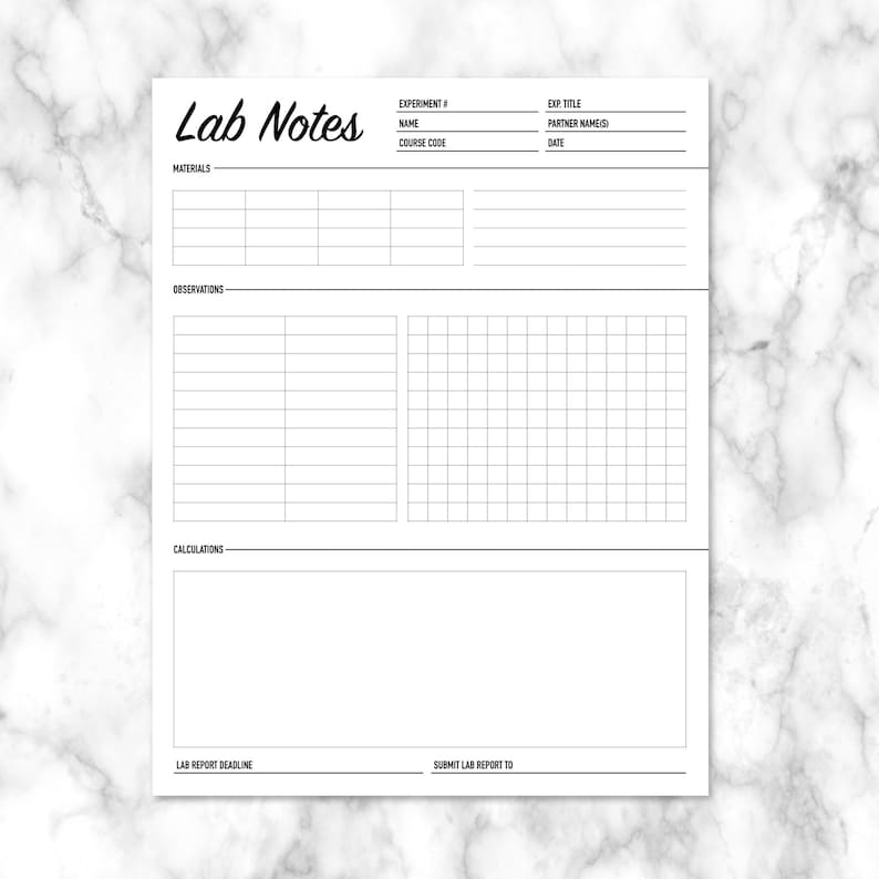 LABORATORY NOTEBOOK TEMPLATES Lab Notebook Templates Lab Book Printable LABORATORY NOTEBOOK TEMPLATES Lab Notebook Templates Lab Book Printable