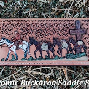 Custom Tooled Leather Wallets