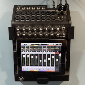 Mackie DL1608 Mounting Bracket – Custom 3D Printed Bracket for Audio Mixer