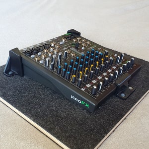 Mackie ProFX10v3 Mounting Bracket – Custom 3D Printed Bracket for Audio Mixer