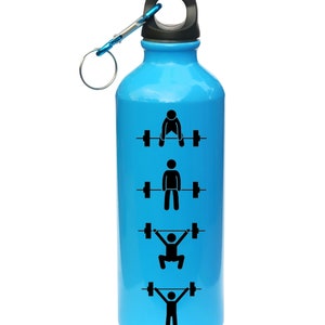 CrossFit Hang Snatch; Decal, Sticker, Heat Transfer; Digital Download; PNG, PDF, SVG; Barbell; Deadlift image 3