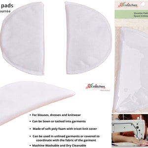 Shoulder Pads (2 Pieces per Pack)