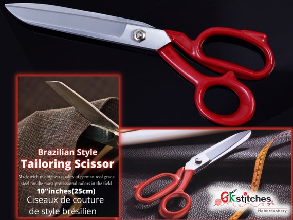 Brazilian Style Tailoring Scissors High Quality Sewing Scissors 