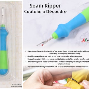 Seam Ripper with soft handle