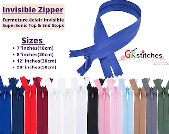 One - way Non-separating Invisible Zippers