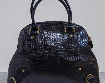 Vintage Banana Republic Brown Leather Large Tote Bag/satchel