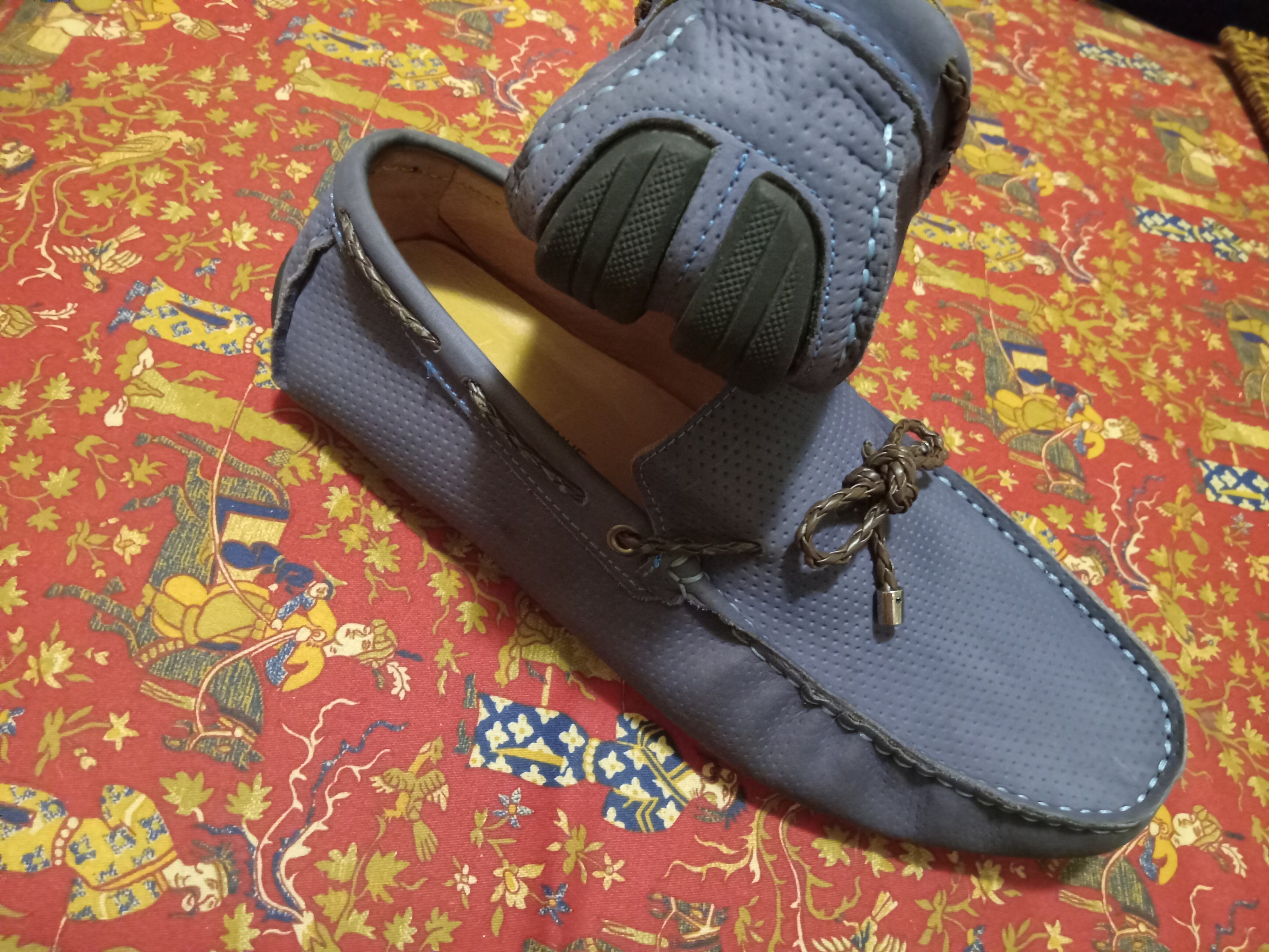 Men’s Suede Driver Shoes Saks Fifth Avenue NWT Saks Fifth Ave Chase Collection Men main image 4