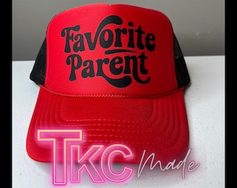 Funny "Favorite Parent" Trucker Hat -  Otto Cap