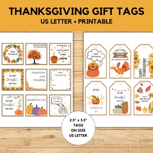 Thanksgiving Gift Tags Printable, Thanksgiving Treat Tags Printable, Thankful for You Gift Tags, Caramel Apple Appreciation Gift Tags
