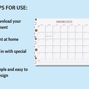 10 January Calendars Printable image 4