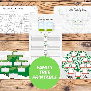Family Tree Printables