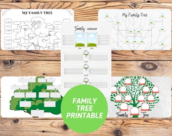 Family Tree Printables