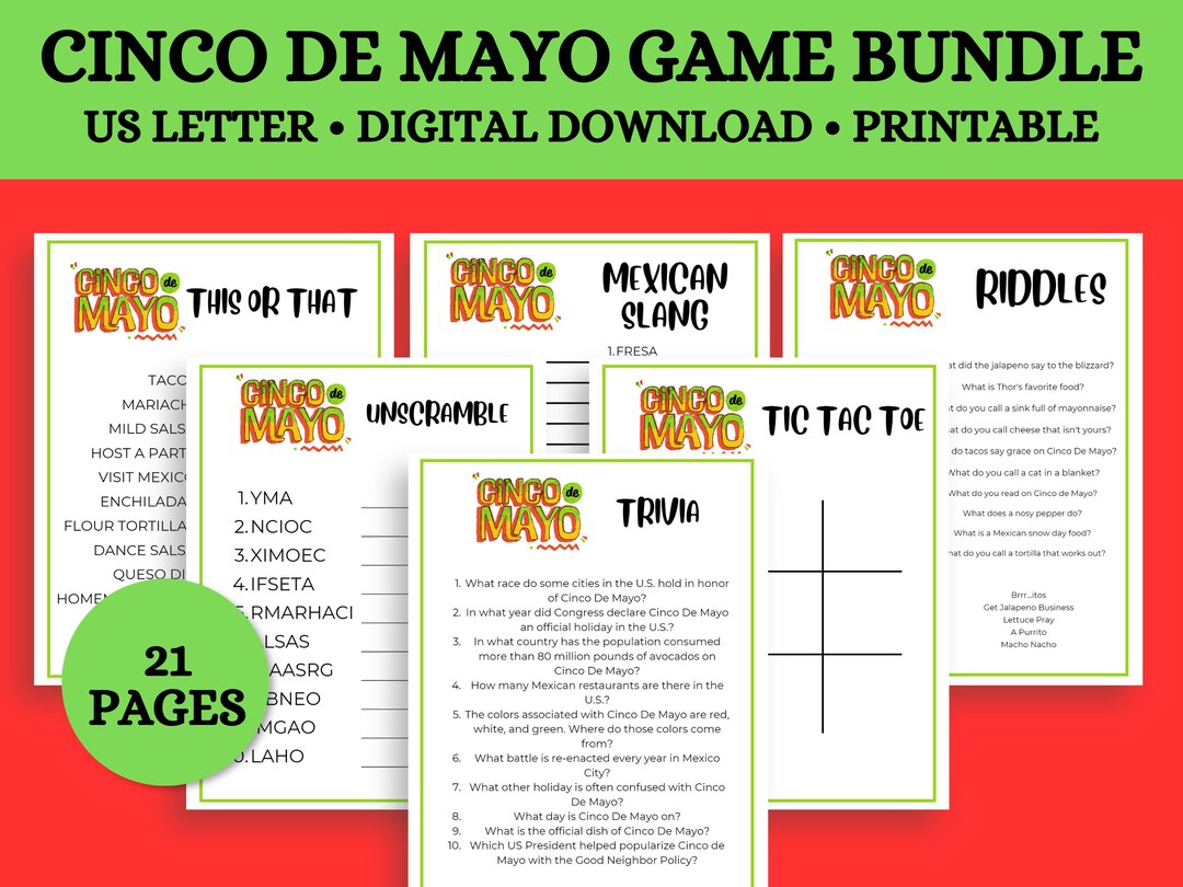 16 Cinco De Mayo Games Bundle Printable Games For Office Party Games 16-cinco-de-mayo-games-bundle-printable-games-for-office-party-games