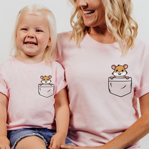 Hamster Shirt, Hamster Mom Shirt, Hamster Pocket Gift, Hamster Lover Gift, Women Shirt, Hamster Owner Shirt, Gift for Hamster Lovers