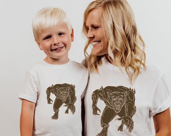 Werewolf Shirt, Werewolf Fan Shirt, Nightcrawler Shirt, Monster T-shirt, Werewolf Gifts, Werewolf Tshirt