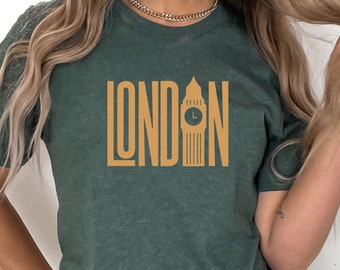 London Shirt, London England, London T-shirt, London Gift, London Trip Unisex T-shirt, London Souvenir, Souvenir Shirt, United Kingdom Shirt