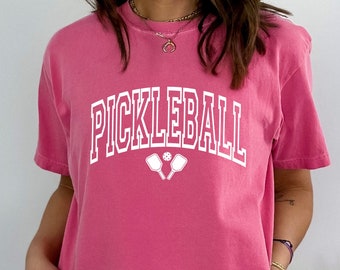 Pickleball Comfort Colors T-shirt, Gift for Pickle Ball Player, Sports Gift, Pickleball Lover Gift,