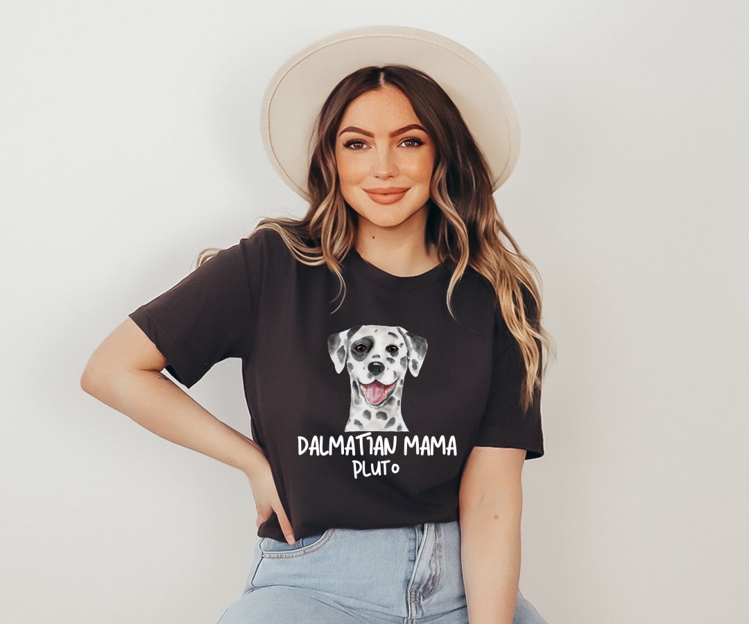 Custom Dalmatian Mama Shirt Dalmatian Dog Shirt Personalized - Etsy
