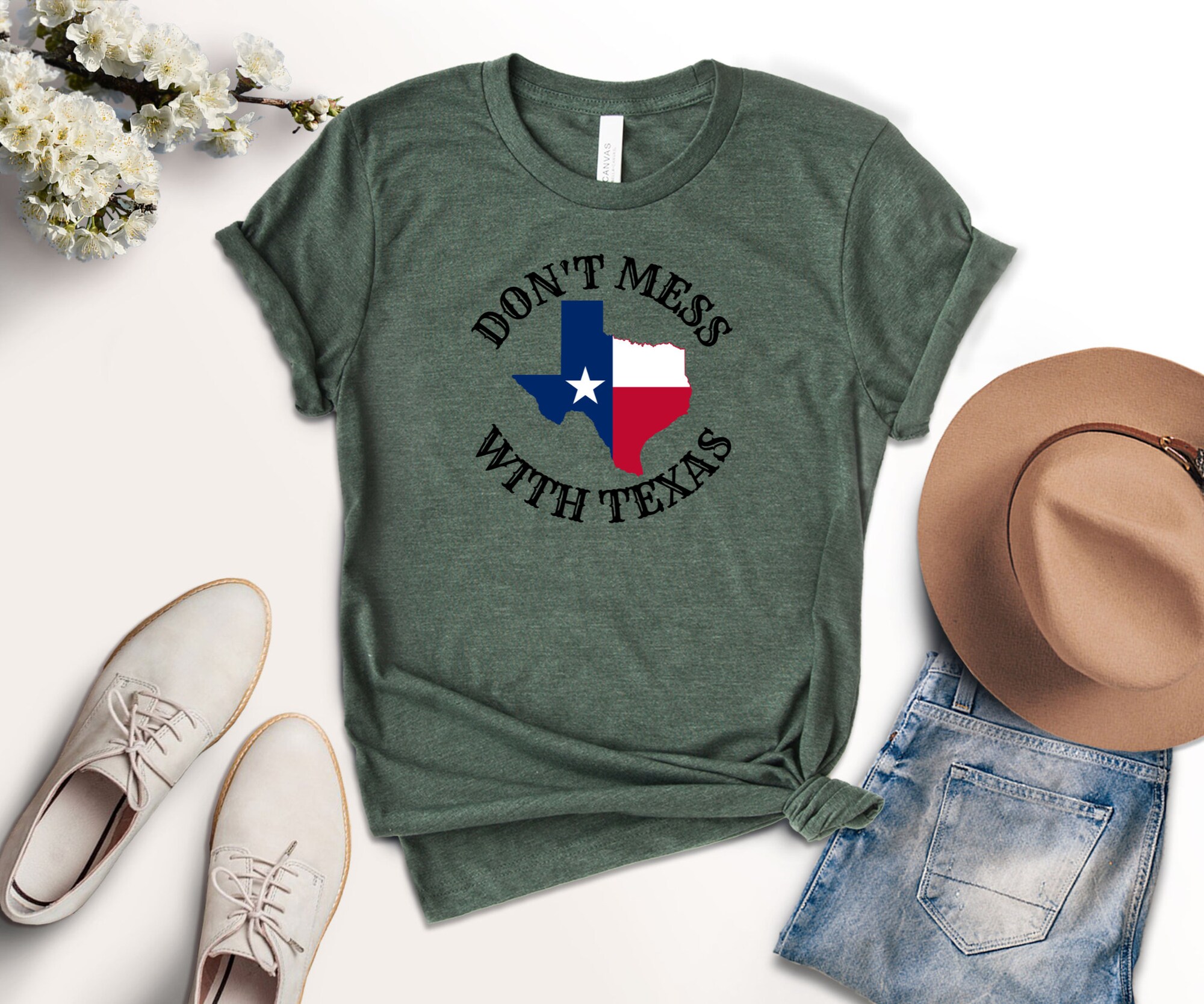 Discover Don't Mess with Texas Shirt, Texas Shirt, 4th of July Shirt, Independence Day Shirt, Patriotic Shirt, Proud Texan Shirt