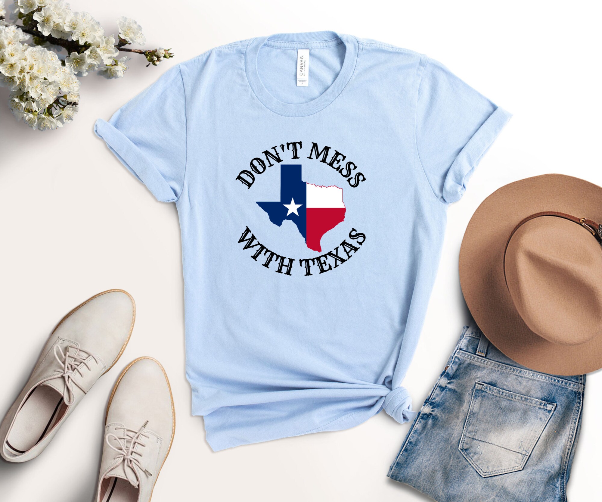 Discover Don't Mess with Texas Shirt, Texas Shirt, 4th of July Shirt, Independence Day Shirt, Patriotic Shirt, Proud Texan Shirt