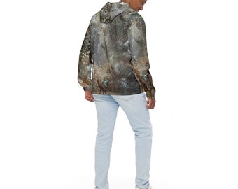 Quartz Moss Lichen Men’s windbreaker