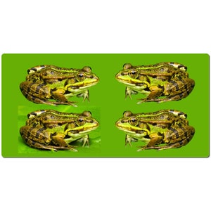 Desk Mat Gifts For Frog Lovers, Desk Pad Green Frog