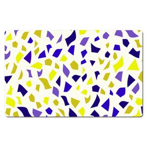 Multi Color Terrazzo Desk Mat, Full Desk Xxl Extended Gaming Mouse Pad