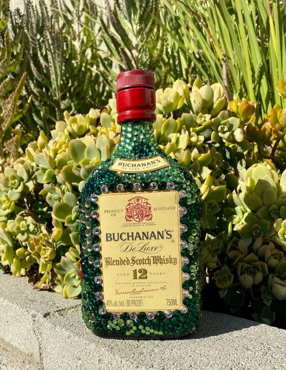 Buchanan's De Luxe Vintage Rhinestone Bottle 750 Ml. - Etsy