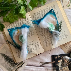 Lunar Tides Rose Cat Faux Fur Ears | Cosplay Costume Ears