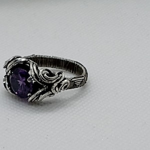 Wire weaving tutorial, &quot;The Alexandrite Ring&quot; tutorial