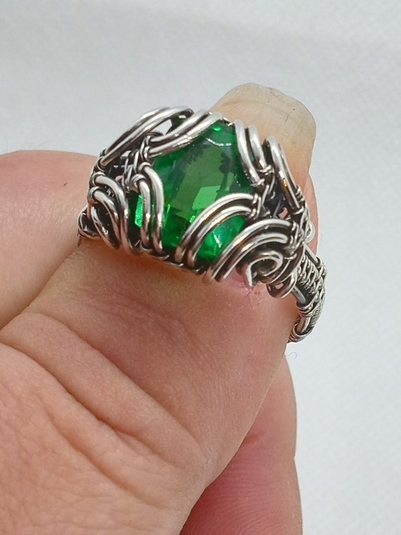 Wire weaving tutorial, ring setting, "The Verdell ring" Instant download!!