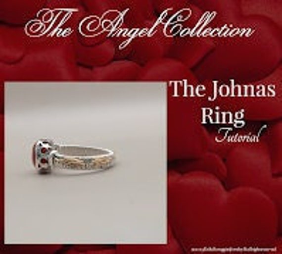 Wire weaving,  The Johnas Ring tutorial